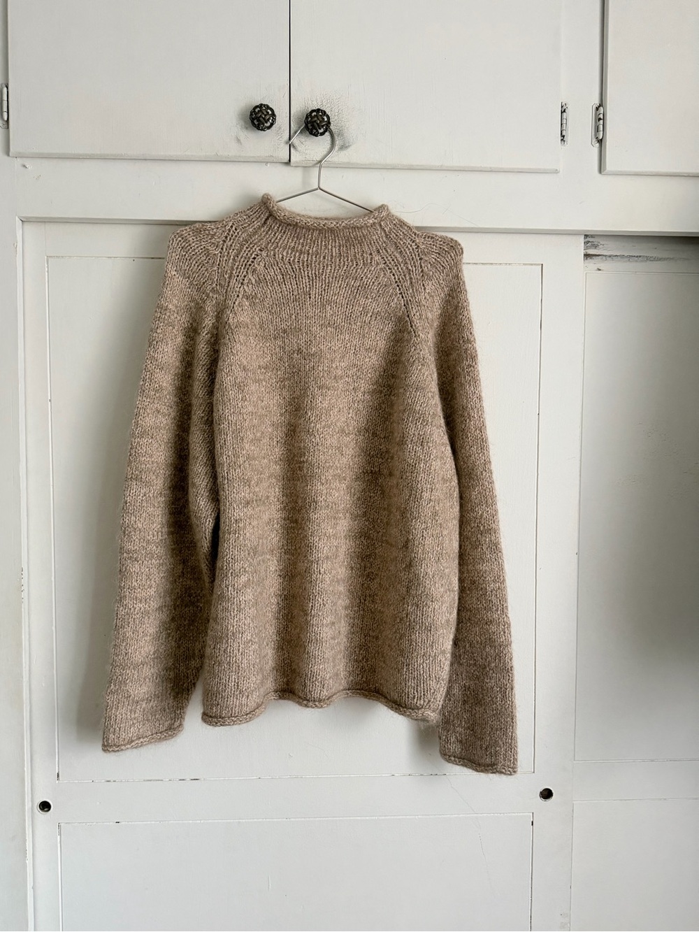 OZMA Lana Sweater - Marled Ash